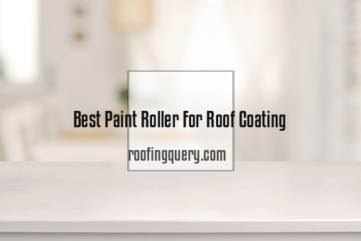 Best Paint Roller For Roof Coating
